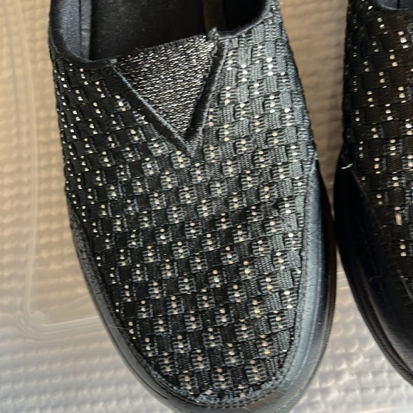 Skechers memory foam slip ons. Size 7. Black with bling on the tops. Size 7 - Picture 6 of 7